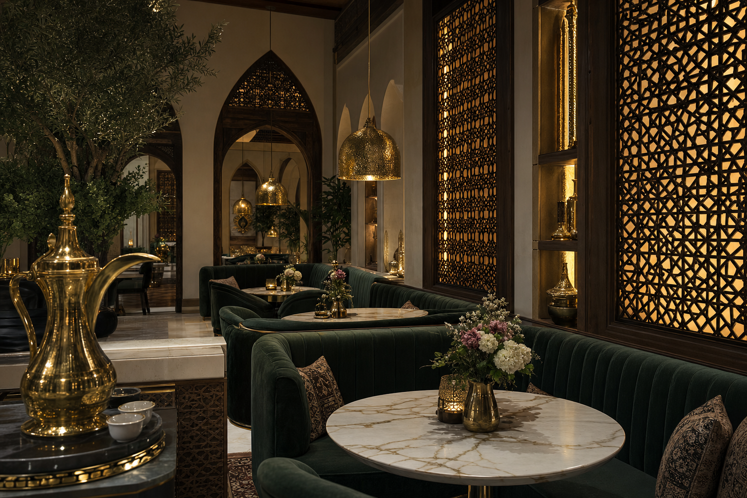 Dallah Coffee interior